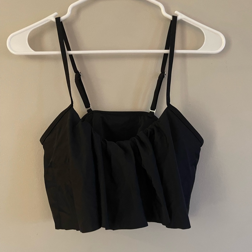 Medium black womens swim top! Brand new!